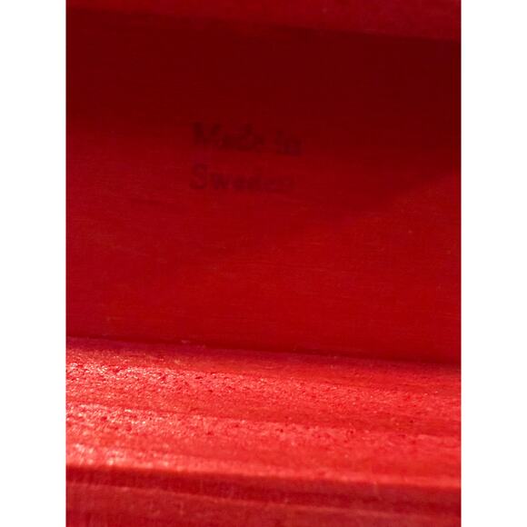 Pair of Ljungstroms Of Sweden Tomte Wooden Figures Christmas Holiday - Picture 10 of 15